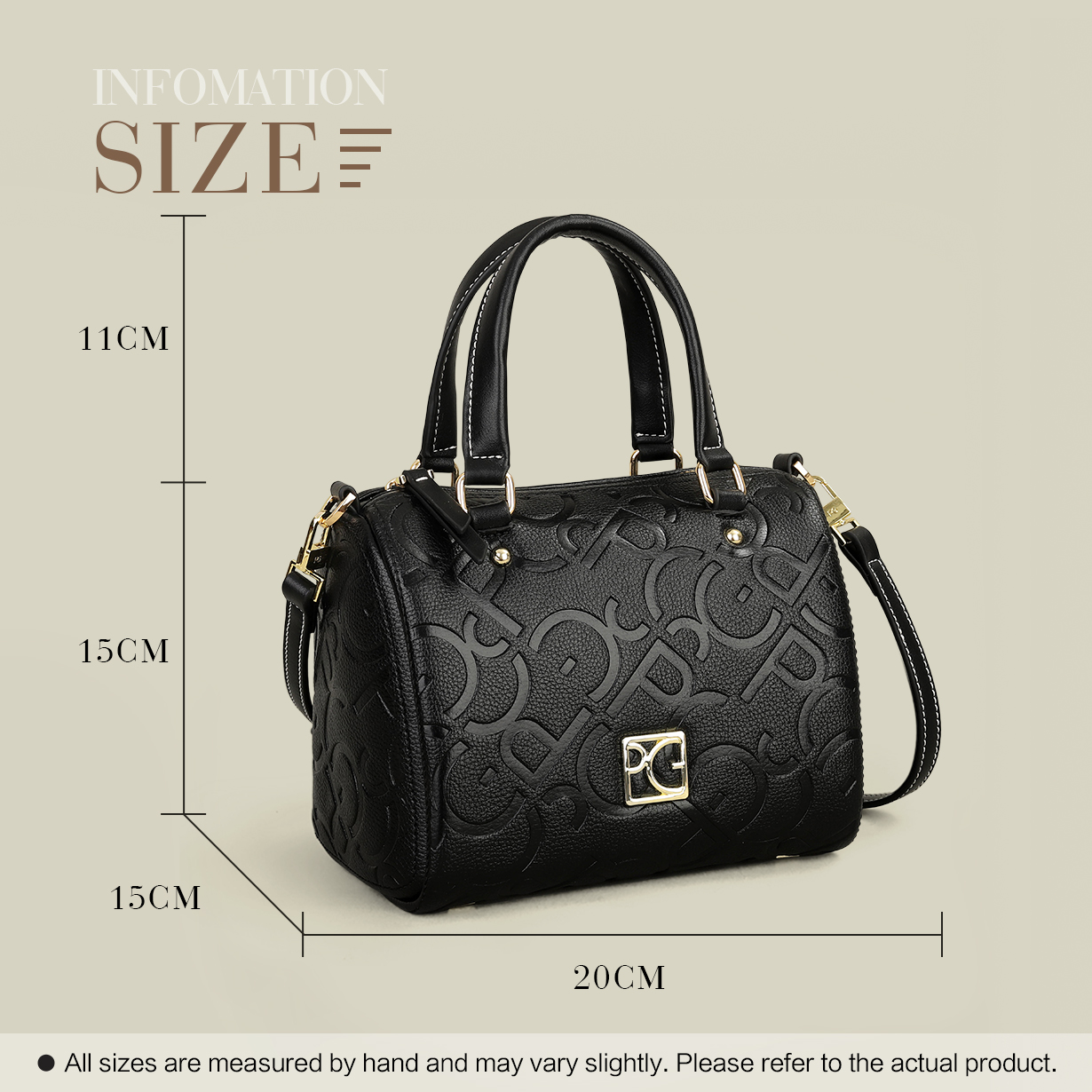 PG Retro Style Pattern Women's - Luxury Bags On Sale 评论和价格