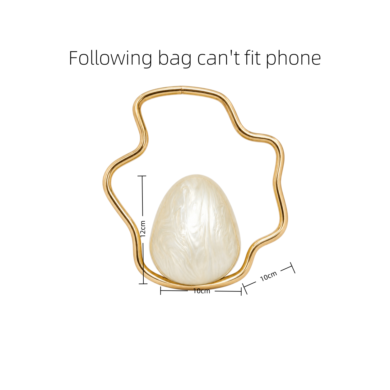 Women mini Acrylic Egg Bag Cut - Luxury Bags On Sale 评论和价格