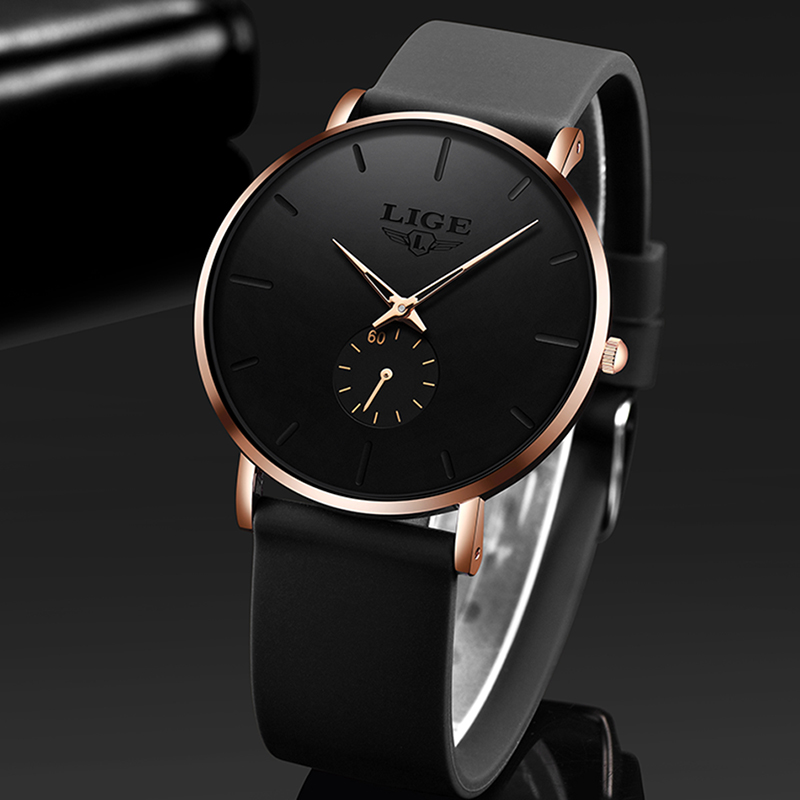 LIGE New Fashion Mens Watches  - Luxury Bags Brands List 评论和价格