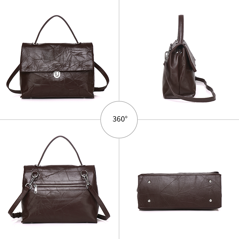 Women's Top Grain Leather Cros - Luxury Bags Gr 评论和价格