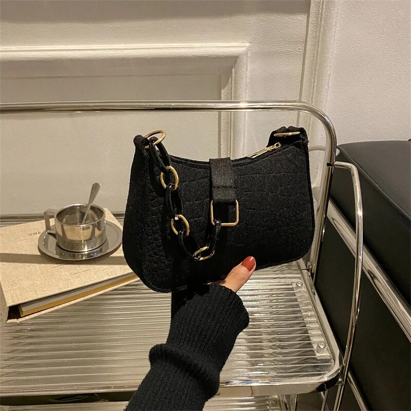 Lady Felt Armpit Design Luxury - Luxury Bags On Sale 评论和价格